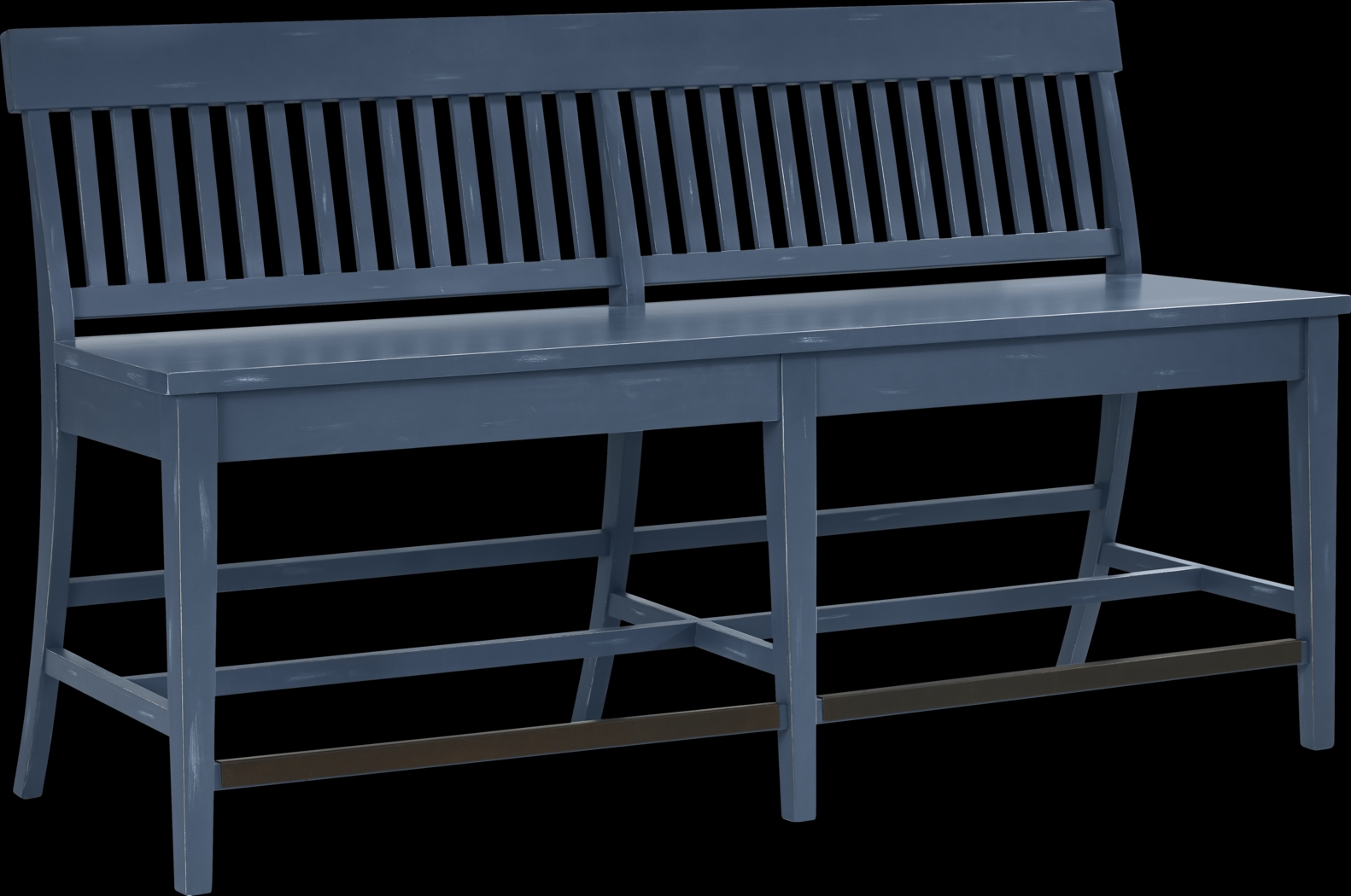 Wicklow Hills Blue Gathering Bench - Thumbnail - Image 1