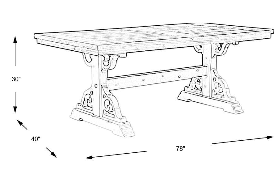 Dimension Image. Please refer to the Dimension Tab on this page for dimension details.