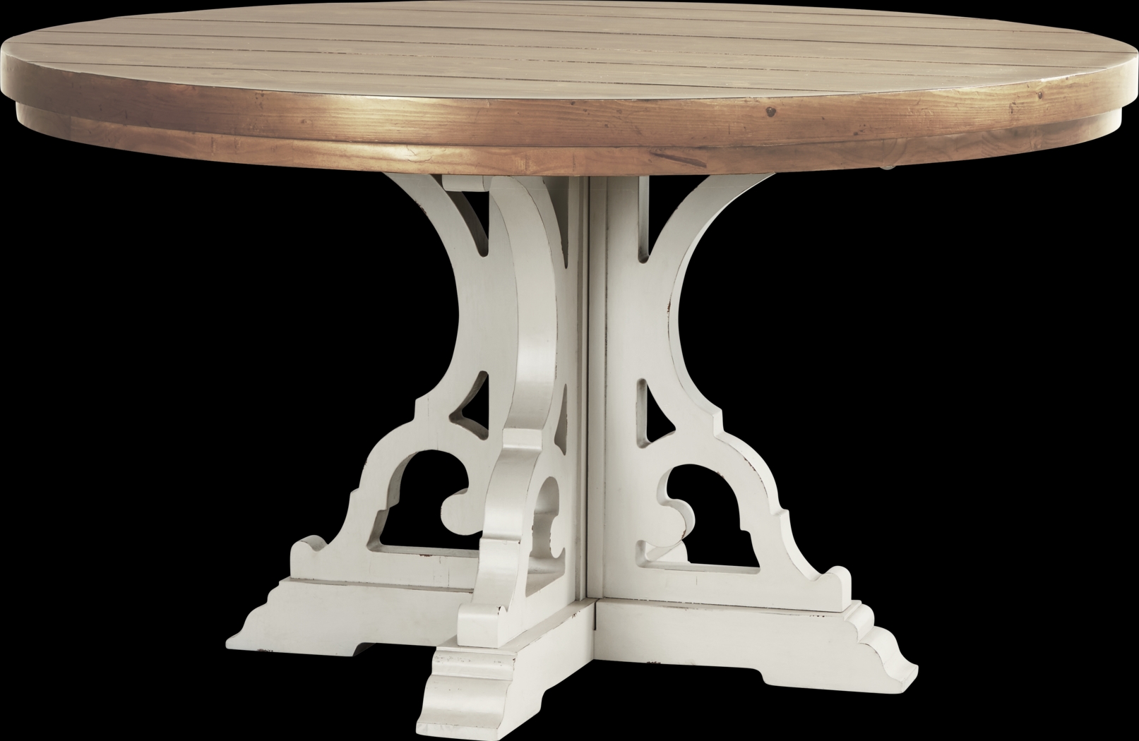 Wicklow Hills White Round Dining Table - Thumbnail - Image 1
