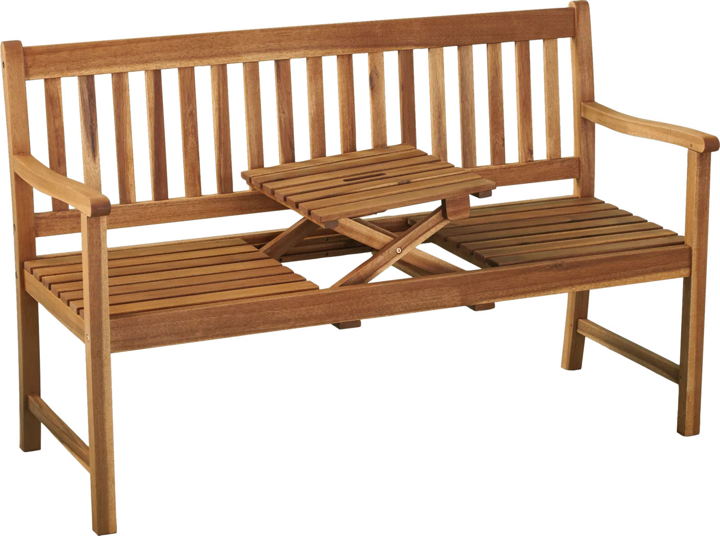 Wickstram Natural Outdoor Bench - Thumbnail - Image 7