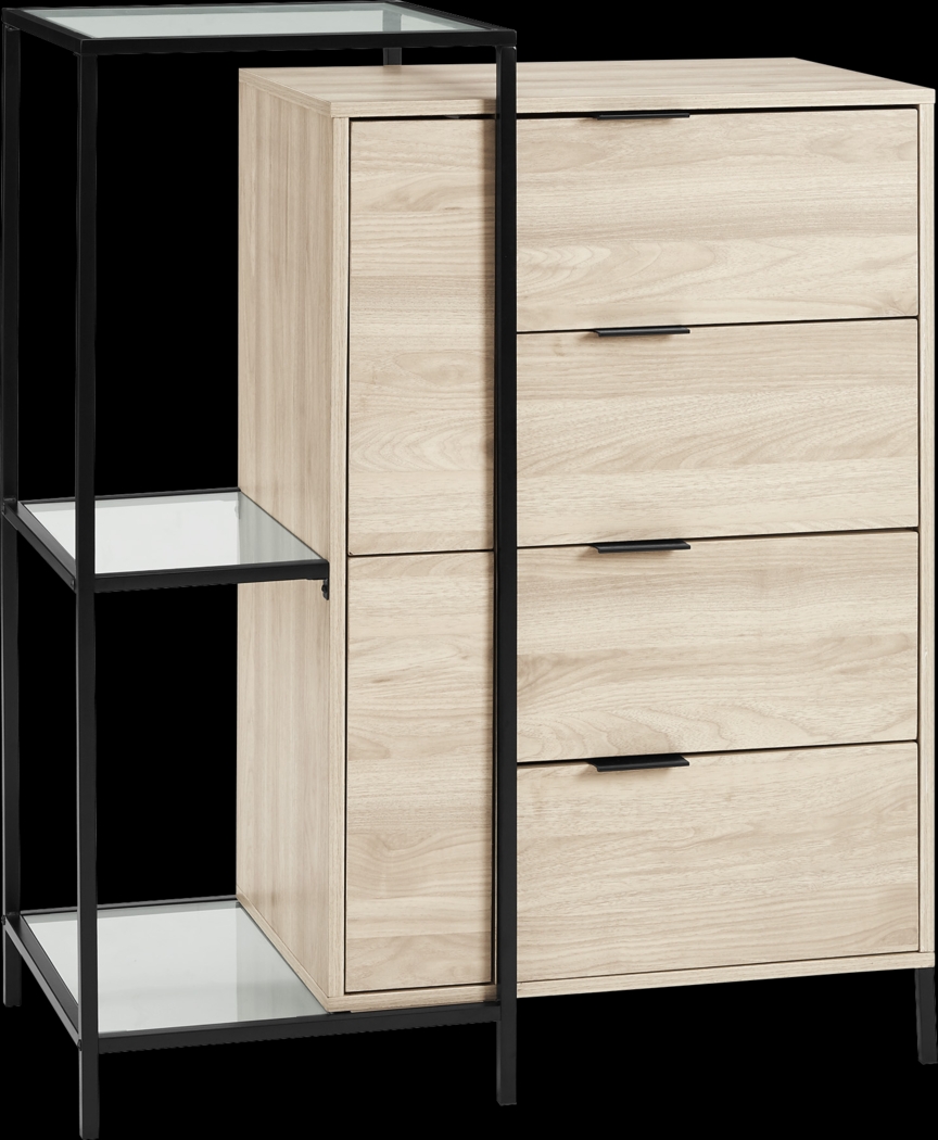 Wickville Birch Accent Cabinet - Thumbnail - Image 1