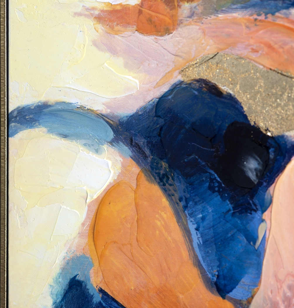 Wiclow Blue Artwork, Set of 3 - Thumbnail - Image 4