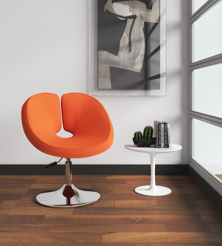 Widbey Orange Accent Chair - Thumbnail - Image 2