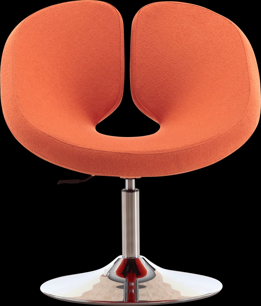Widbey Orange Accent Chair - Thumbnail - Image 3