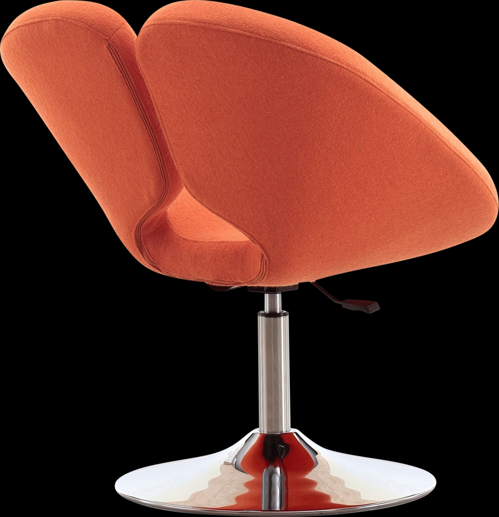 Widbey Orange Accent Chair - Thumbnail - Image 5