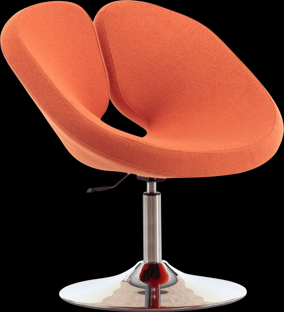 Widbey Orange Accent Chair - Thumbnail - Image 1