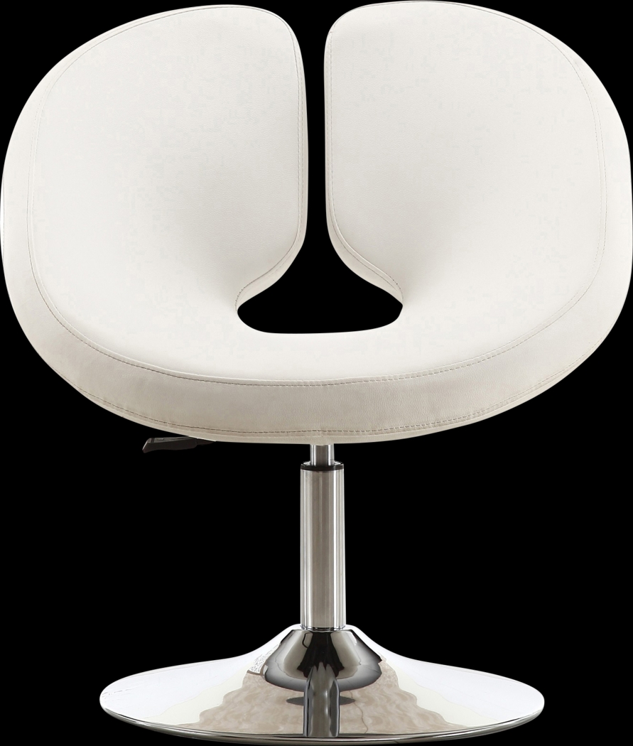 Widbey White Accent Chair - Thumbnail - Image 3