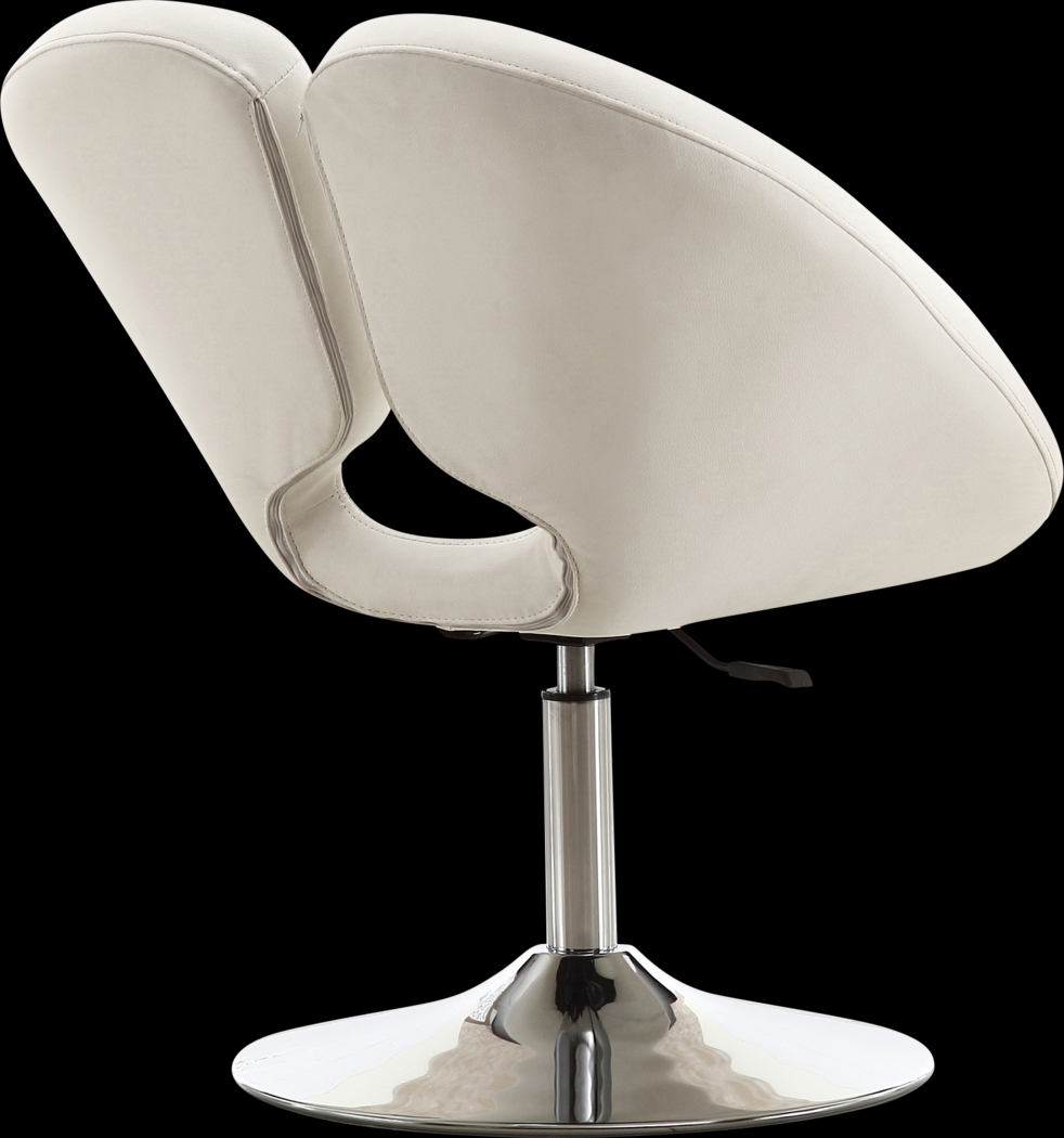 Widbey White Accent Chair - Thumbnail - Image 5