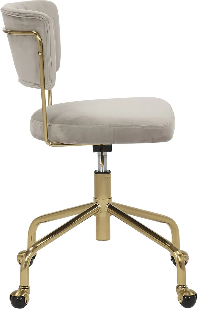 Wideman Silver Desk Chair - Thumbnail - Image 2