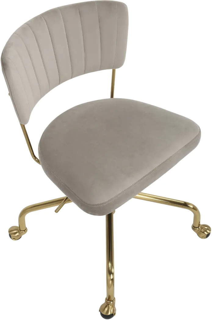 Wideman Silver Desk Chair - Thumbnail - Image 6