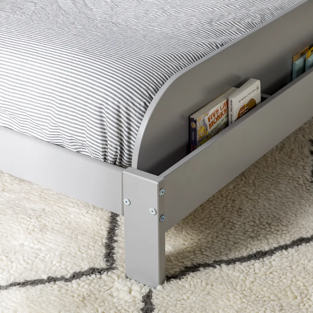 Wiebelo Gray Twin Bed - Thumbnail - Image 5