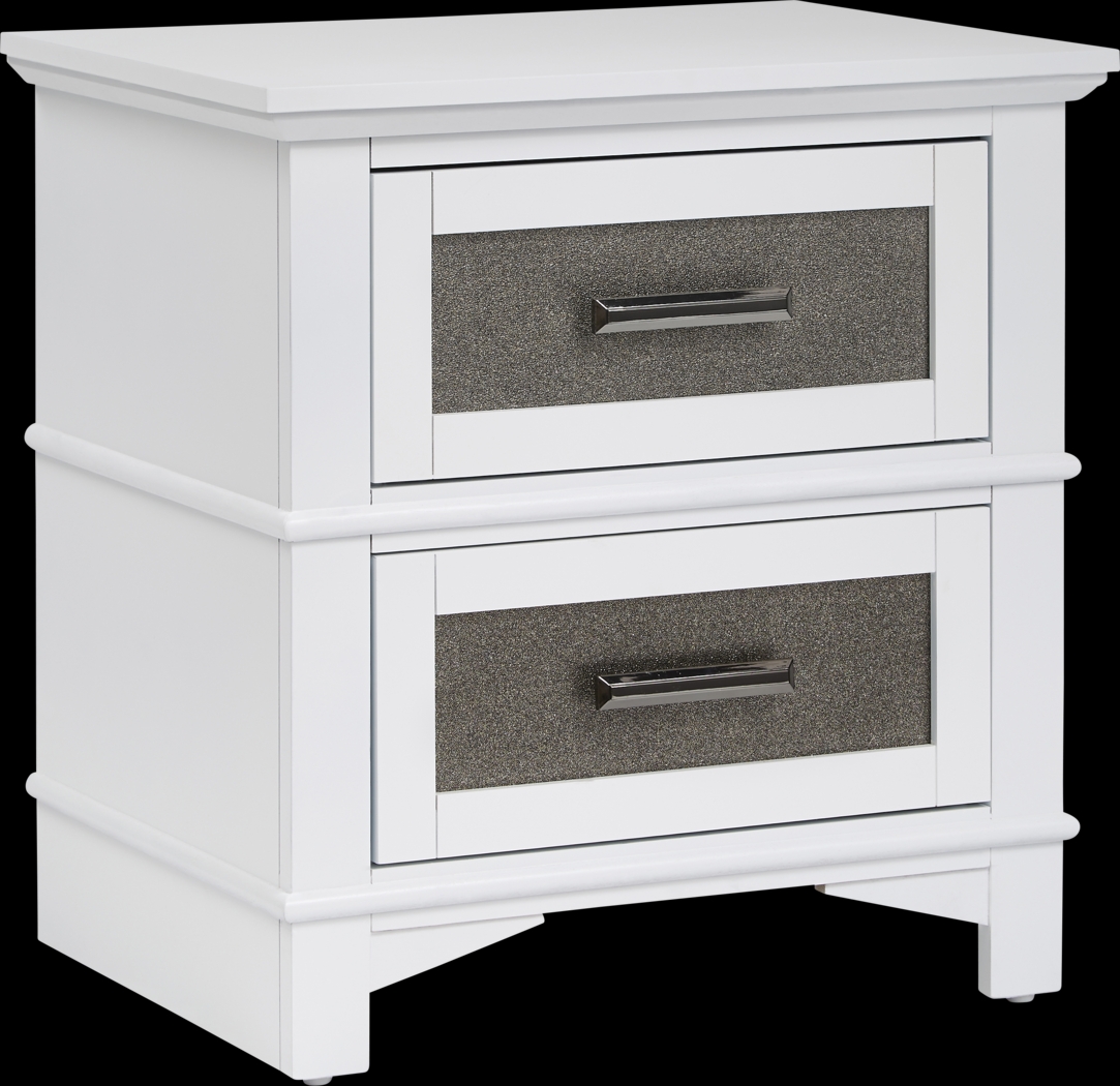 Wiehle White Nightstand - Thumbnail - Image 1