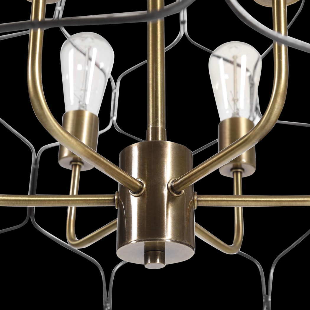 Wiggin Gate Brass Pendant - Thumbnail - Image 2