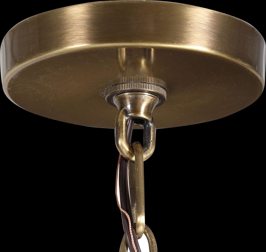 Wiggin Gate Brass Pendant - Thumbnail - Image 4