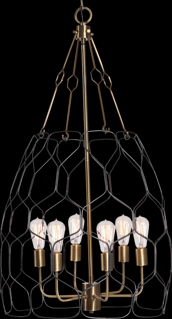 Wiggin Gate Brass Pendant - Thumbnail - Image 6