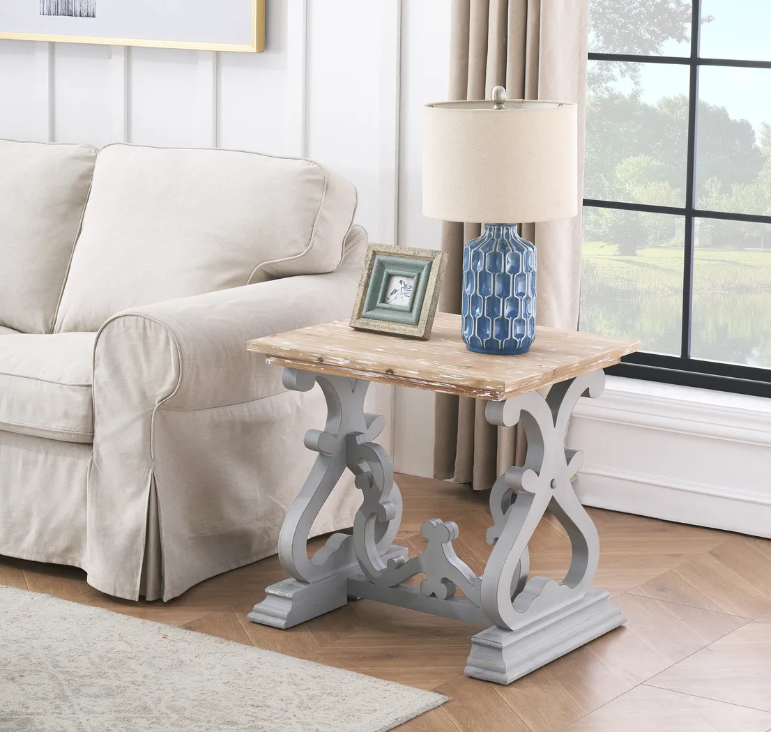 Wiginton Gray End Table - Thumbnail - Image 4