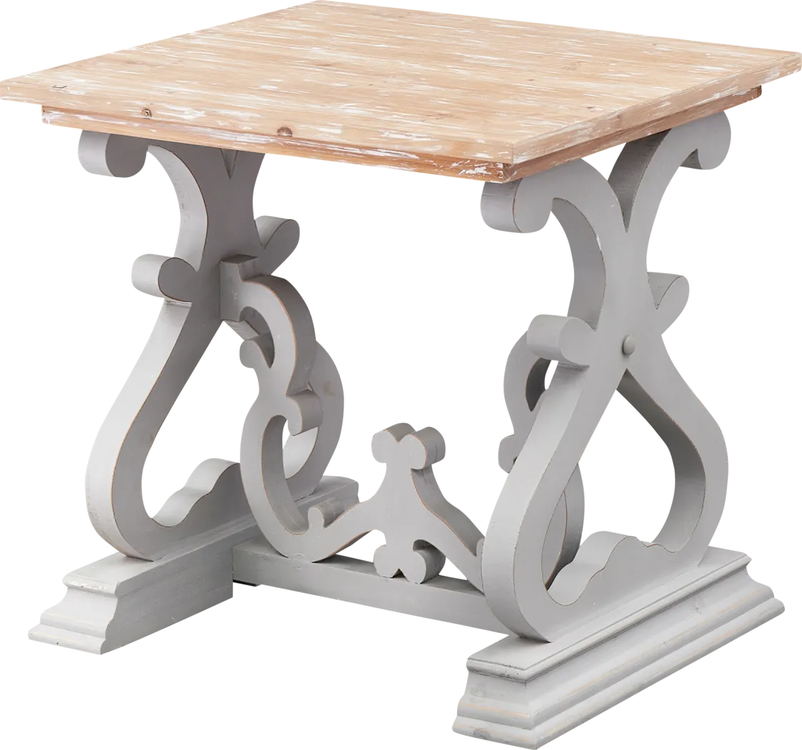Wiginton Gray End Table - Thumbnail - Image 1
