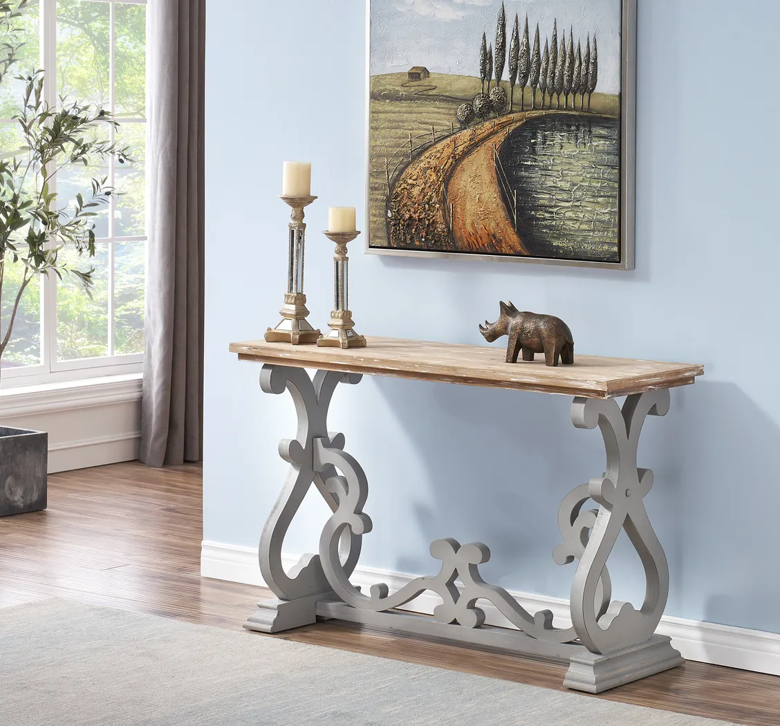 Wiginton Gray Sofa Table - Thumbnail - Image 4