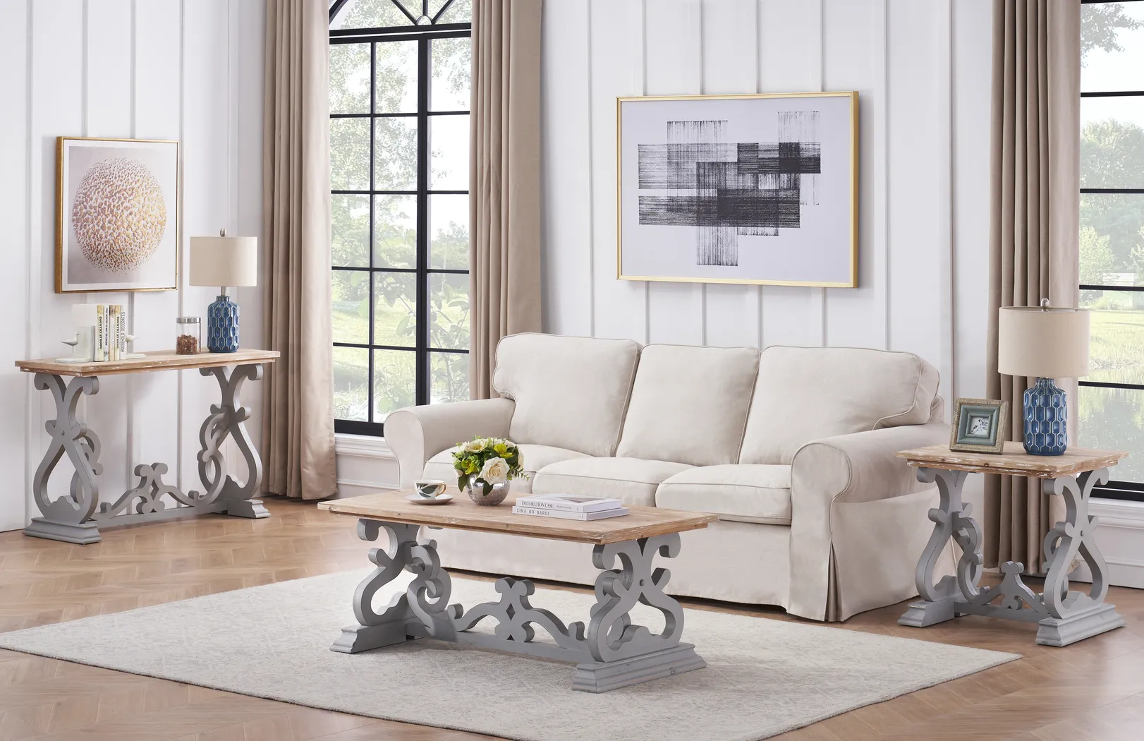 Wiginton Gray Sofa Table - Thumbnail - Image 5
