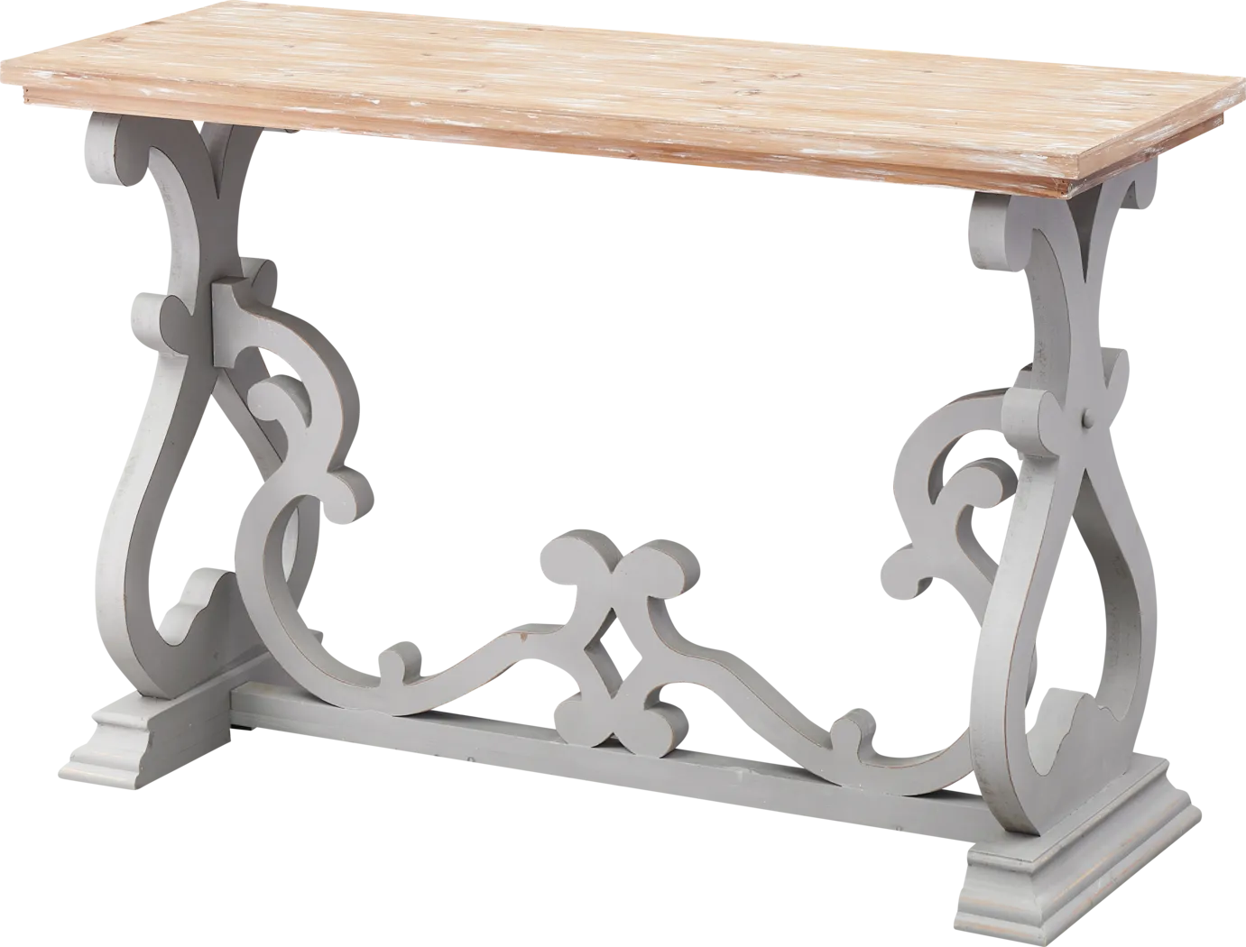 Wiginton Gray Sofa Table - Thumbnail - Image 1