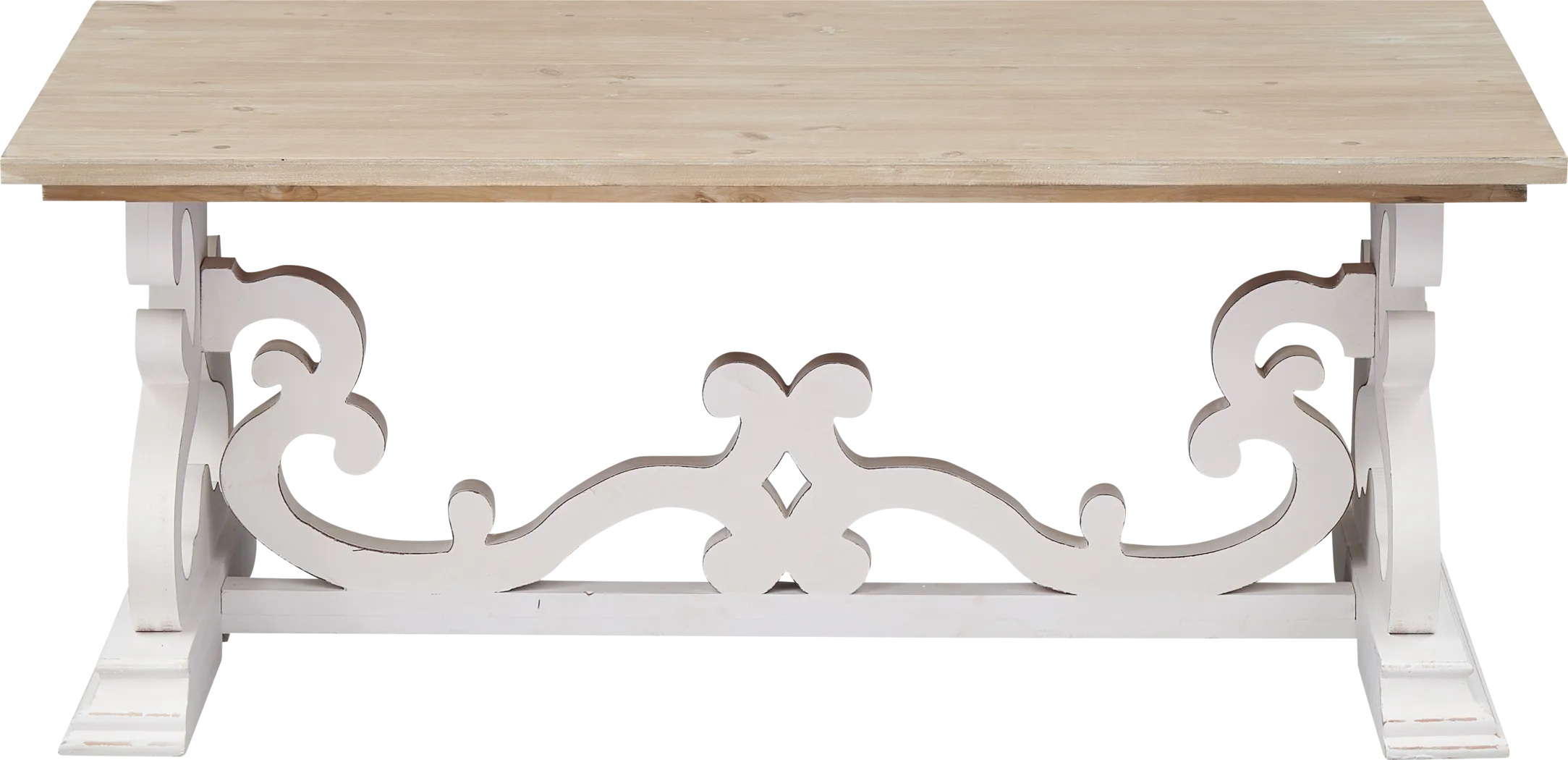 Wiginton White Cocktail Table - Thumbnail - Image 2