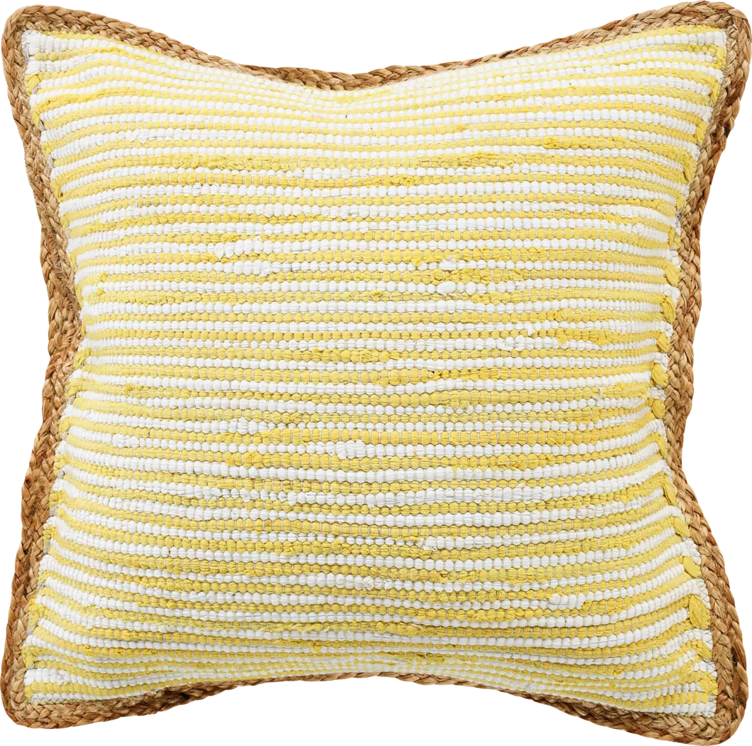 Wihara Yellow Pillow, Set of 2 - Thumbnail - Image 7