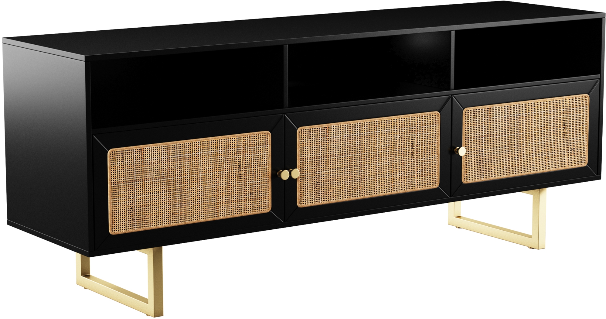 Wilaford Black 60 in. Console - Thumbnail - Image 3