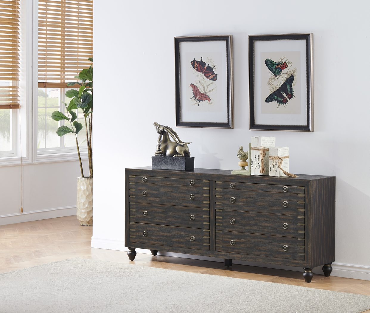 Wilaka Black Credenza - Thumbnail - Image 2