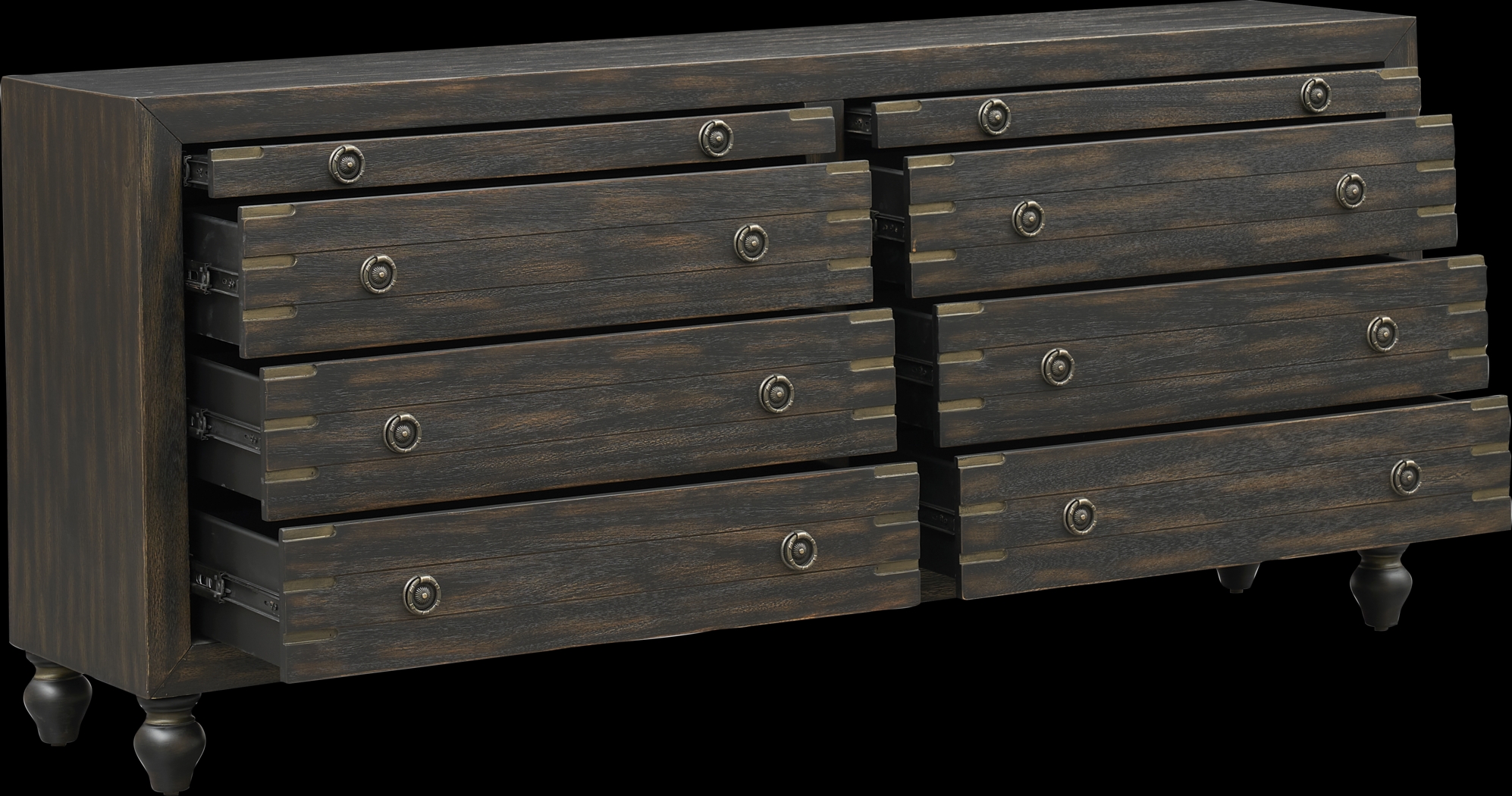 Wilaka Black Credenza - Thumbnail - Image 4