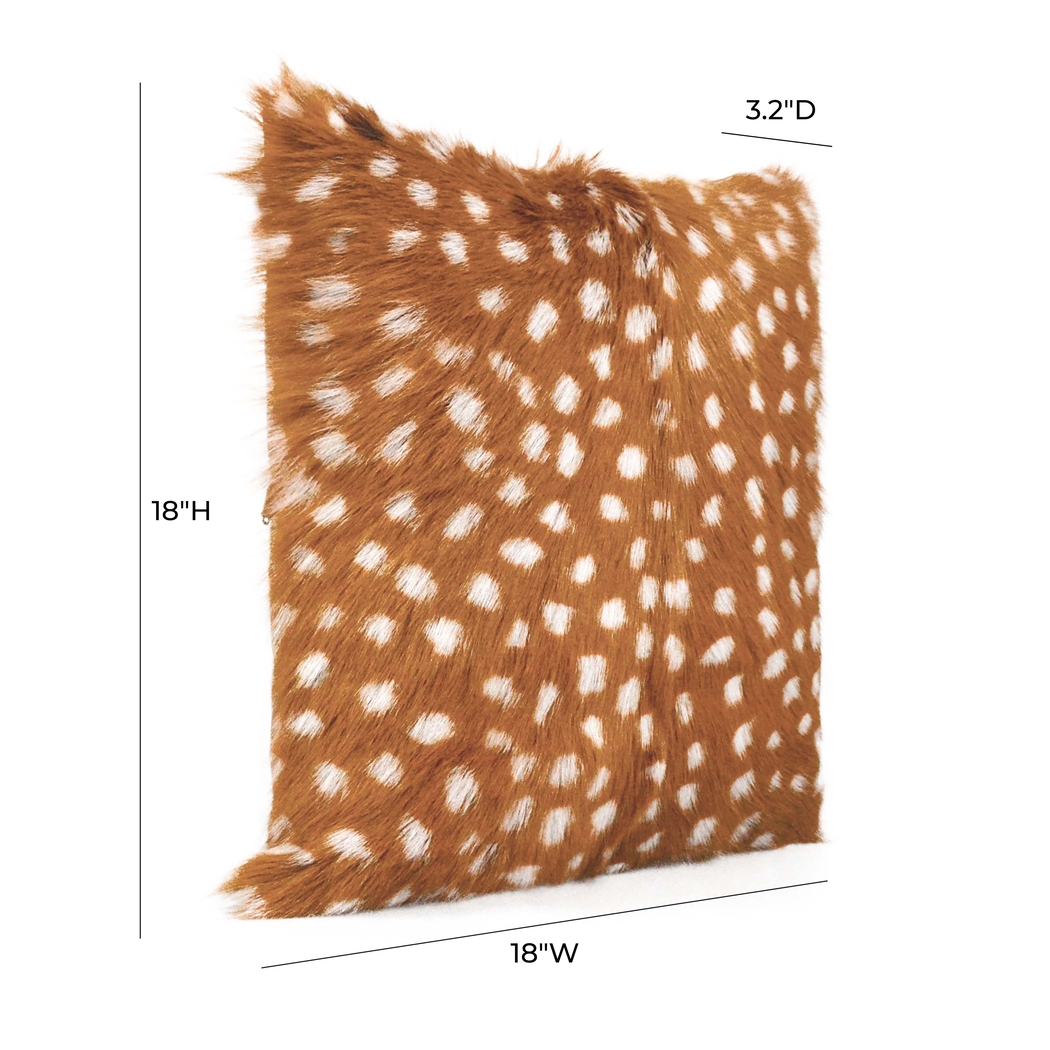Wilaneta I Brown Accent Pillow - Thumbnail - Image 4