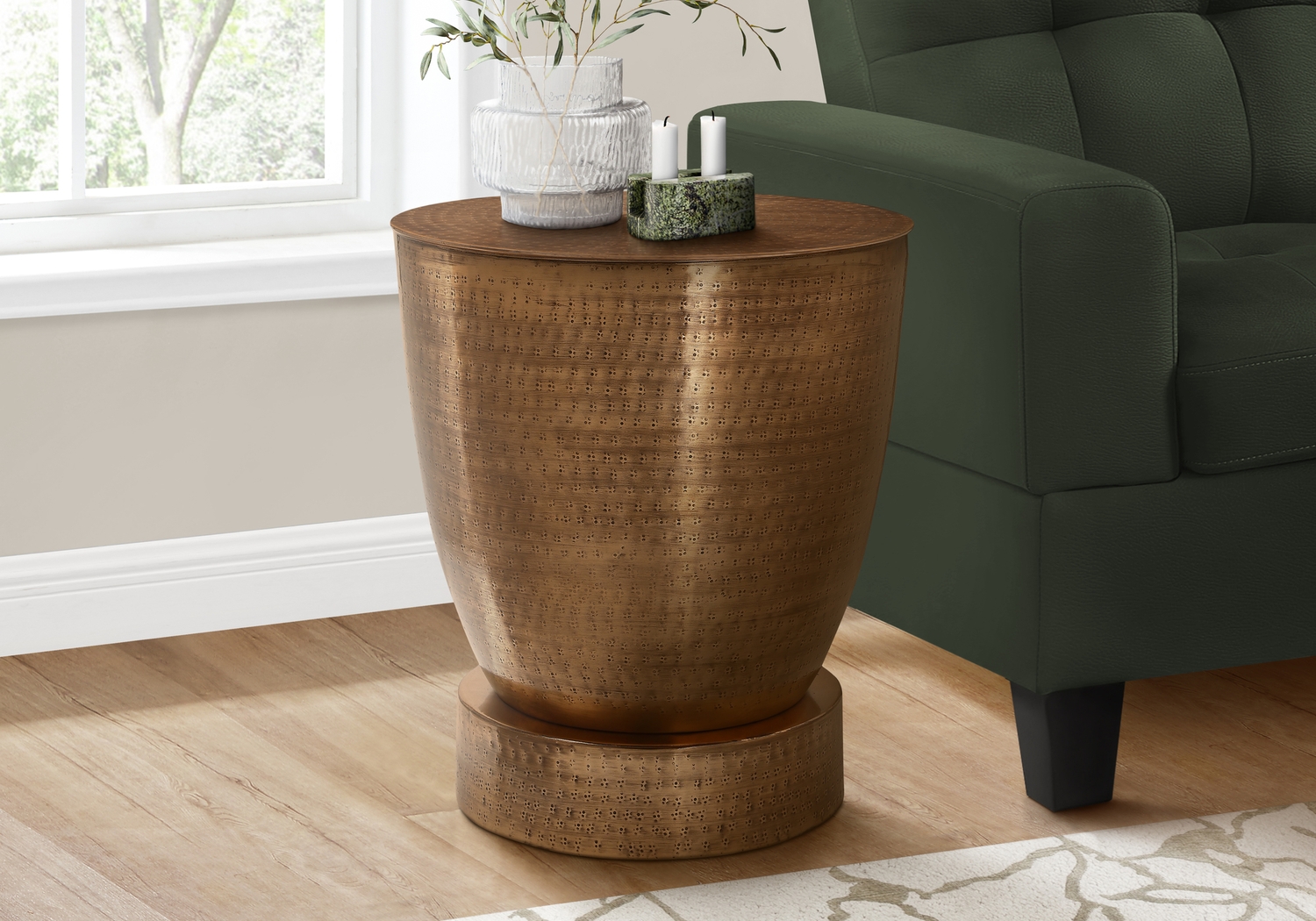 Wilclay Copper Accent Table - Thumbnail - Image 7