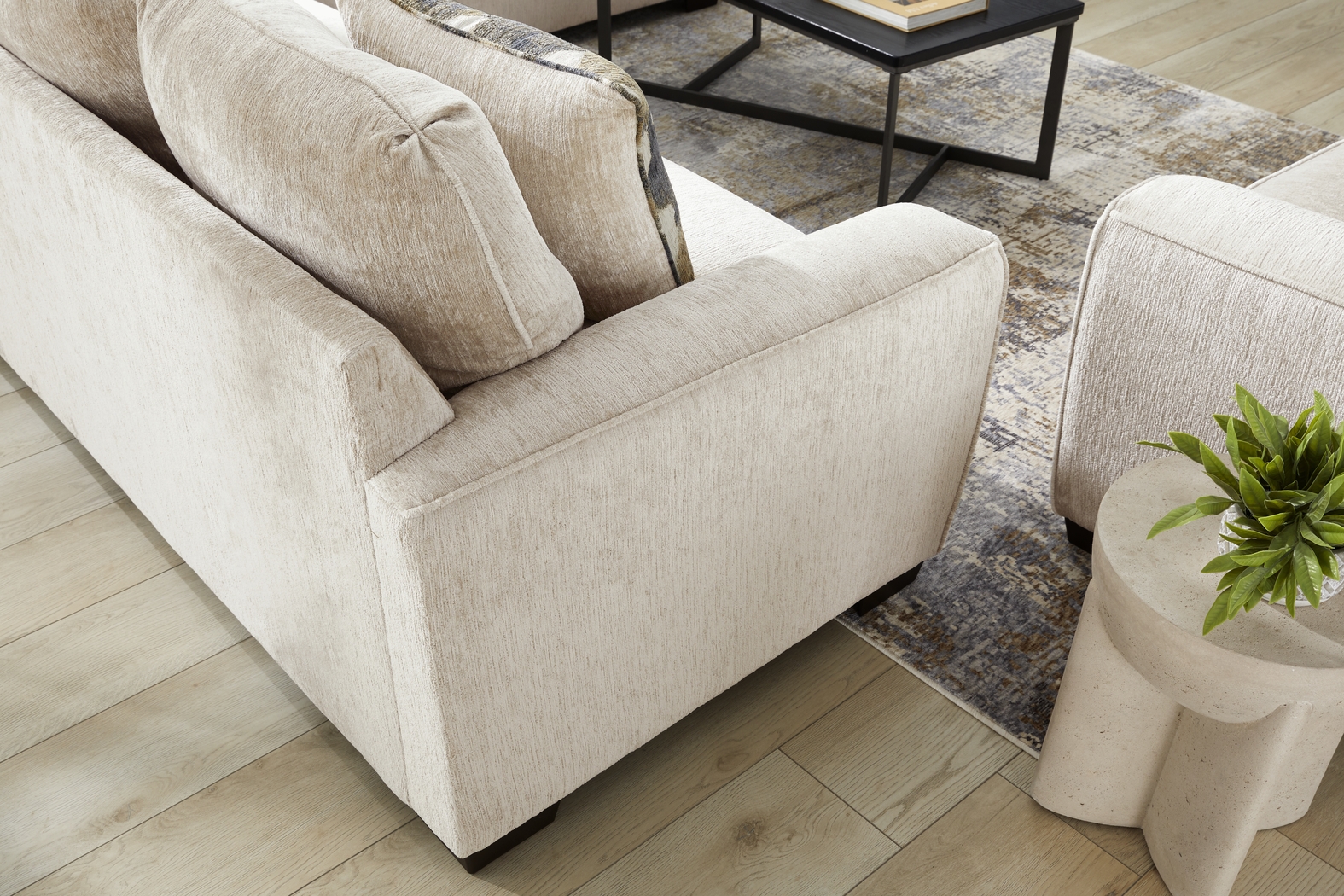 Wilcox Beige 8 Pc Living Room - Thumbnail - Image 4