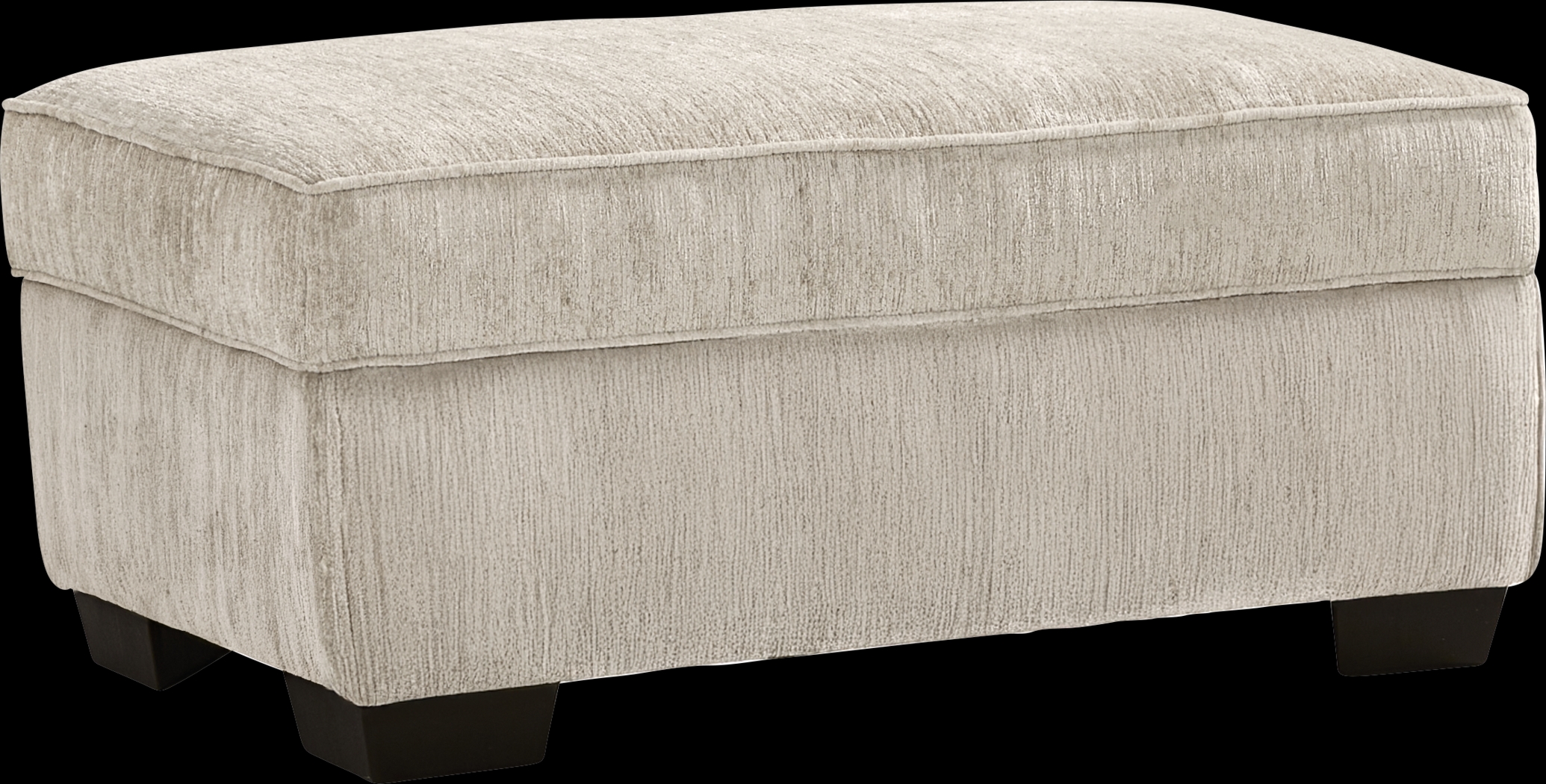 Wilcox Beige Storage Ottoman - Thumbnail - Image 1