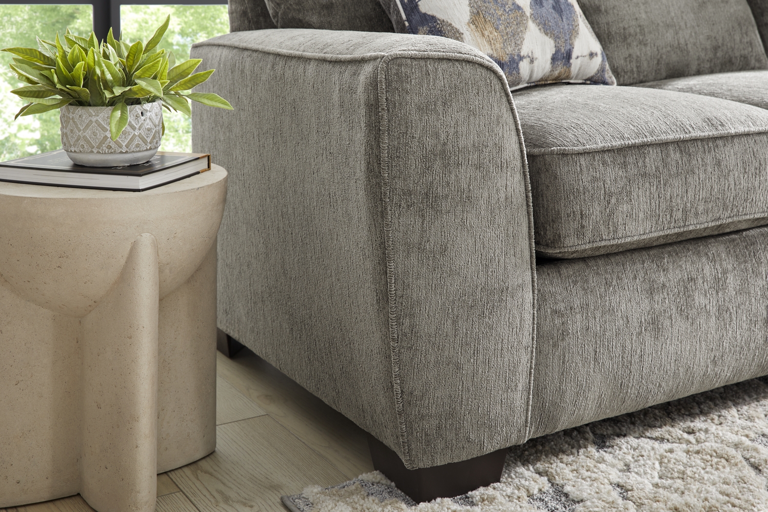 Wilcox Gray 2 Pc Living Room - Thumbnail - Image 7