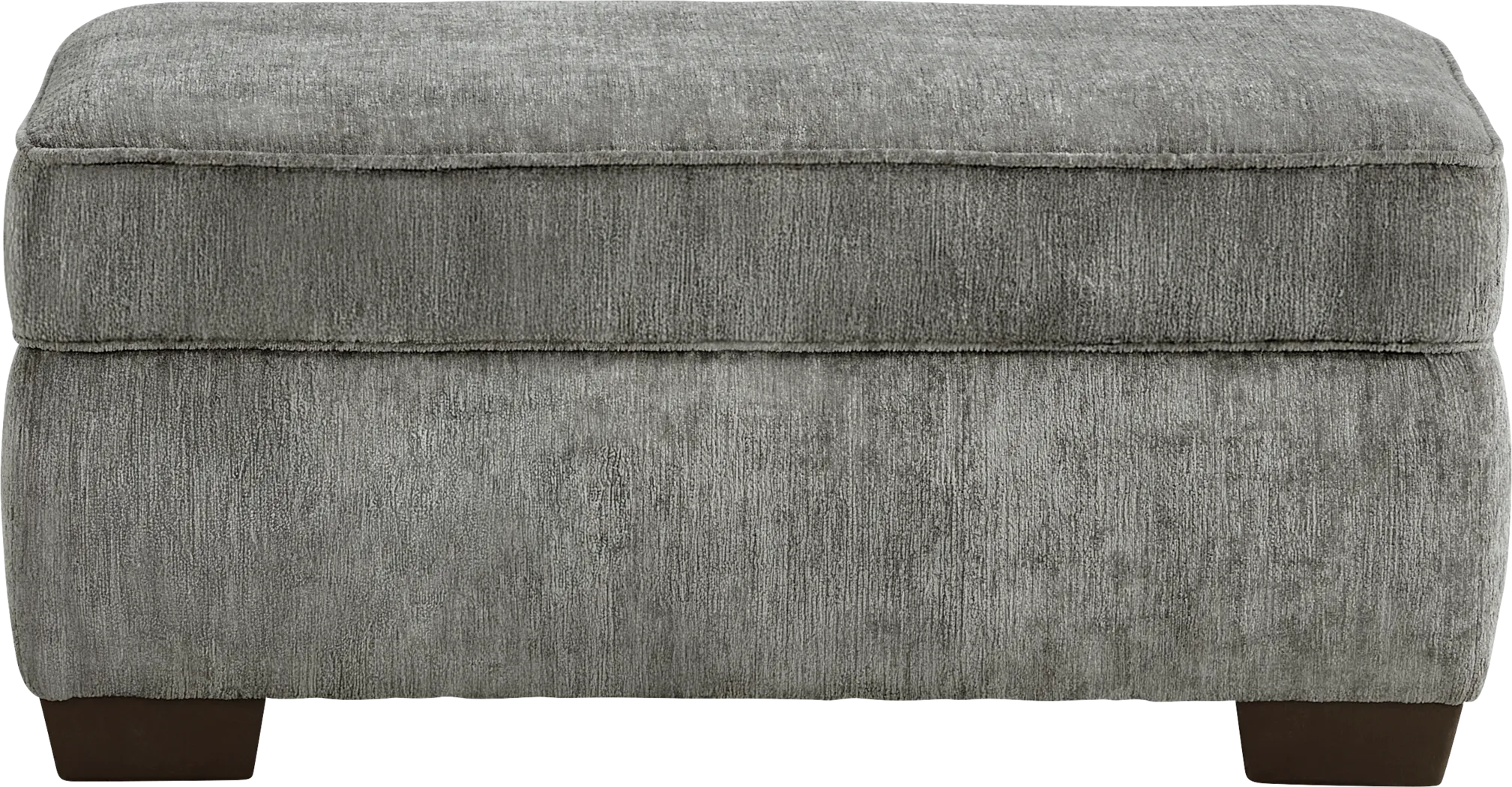 Wilcox Gray Storage Ottoman - Thumbnail - Image 2