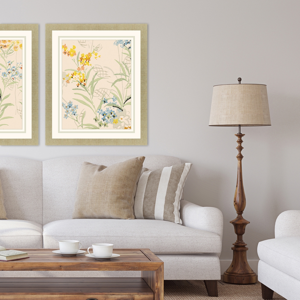 Wild Flower Symphony II Green Framed Artwork - Thumbnail - Image 2