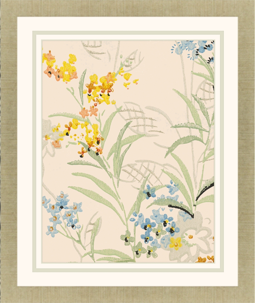 Wild Flower Symphony II Green Framed Artwork - Thumbnail - Image 1