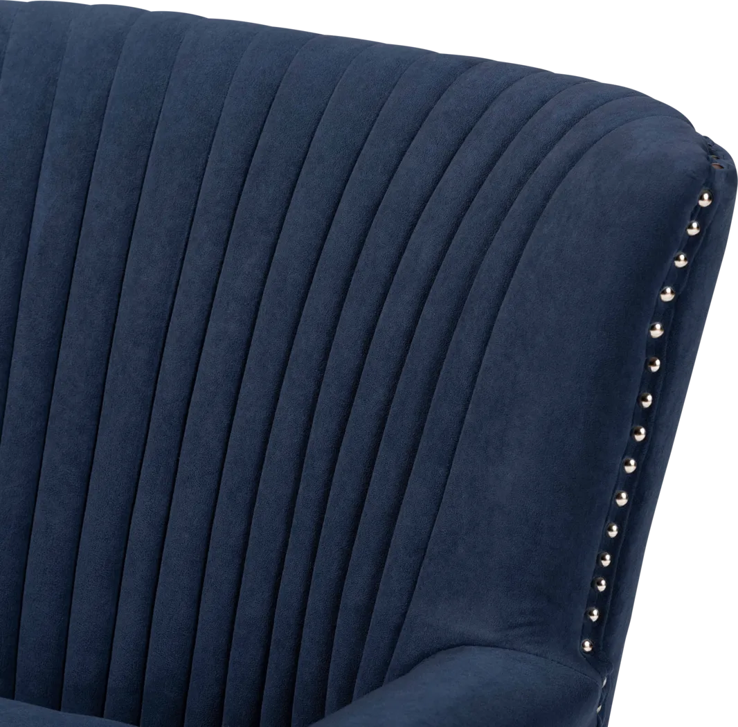 Wildair Navy Accent Chair - Thumbnail - Image 5