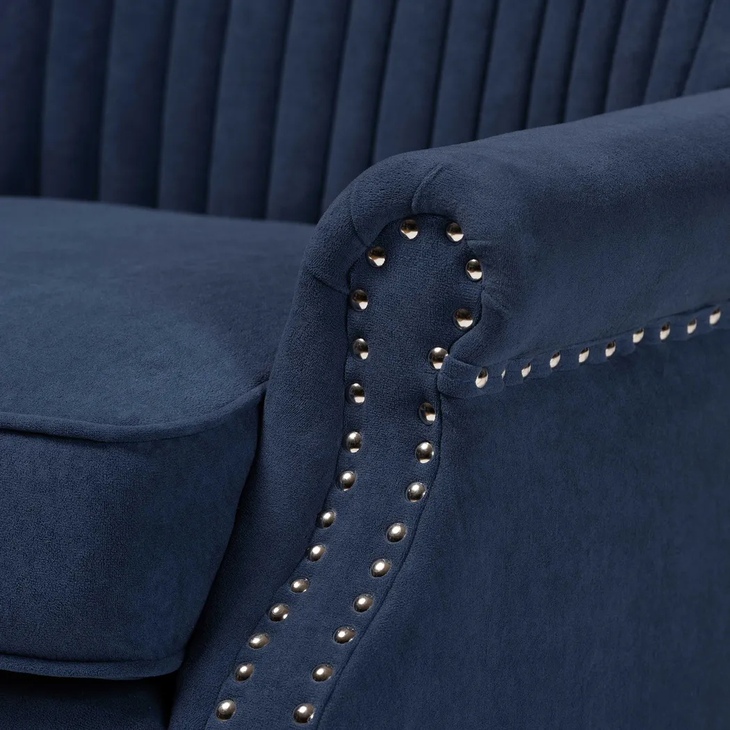 Wildair Navy Accent Chair - Thumbnail - Image 6