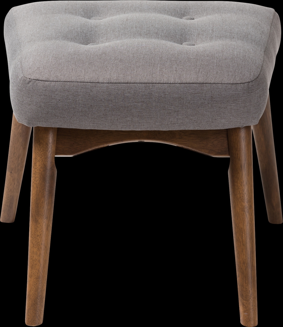 Wildernest Gray Ottoman - Thumbnail - Image 4