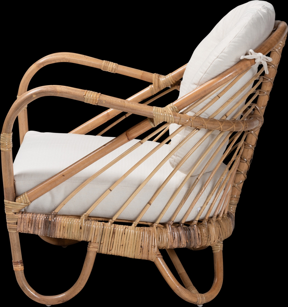 Wildfair Brown Accent Chair - Thumbnail - Image 4