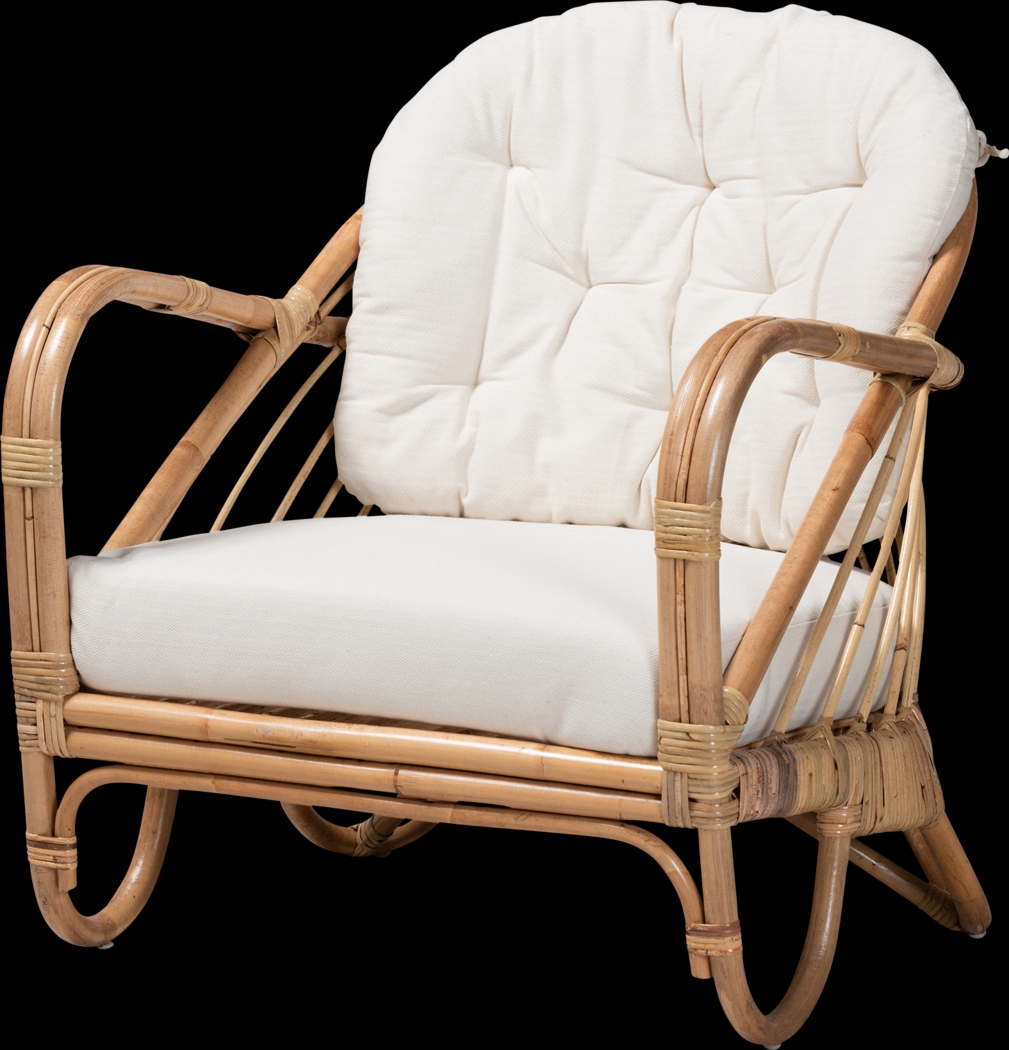 Wildfair Brown Accent Chair - Thumbnail - Image 1