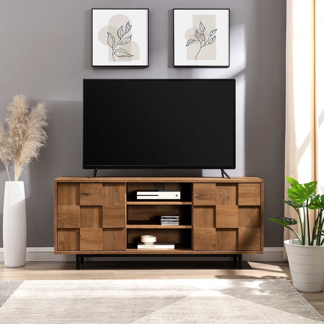 Wileyvale Dark Oak 55 in. Console - Thumbnail - Image 3