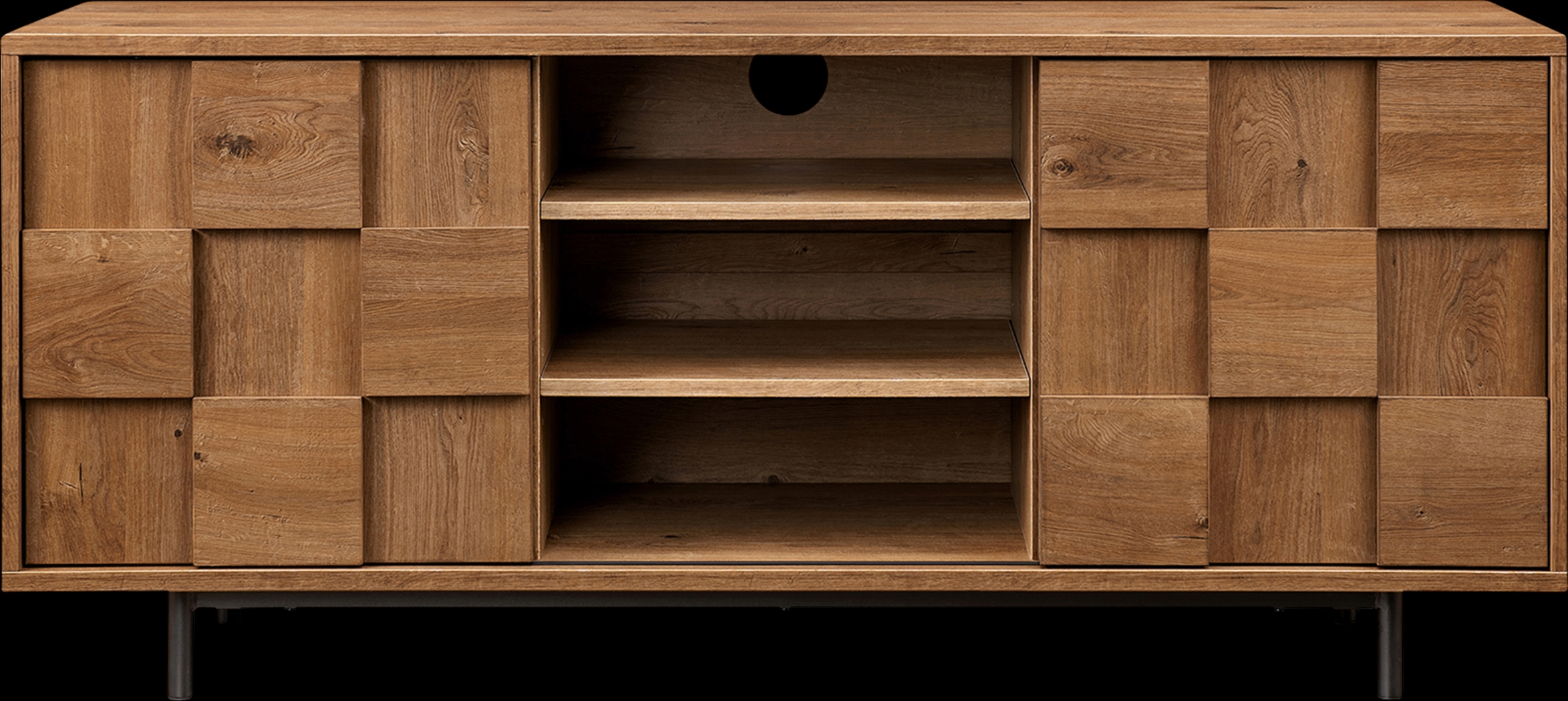 Wileyvale Dark Oak 55 in. Console - Thumbnail - Image 1