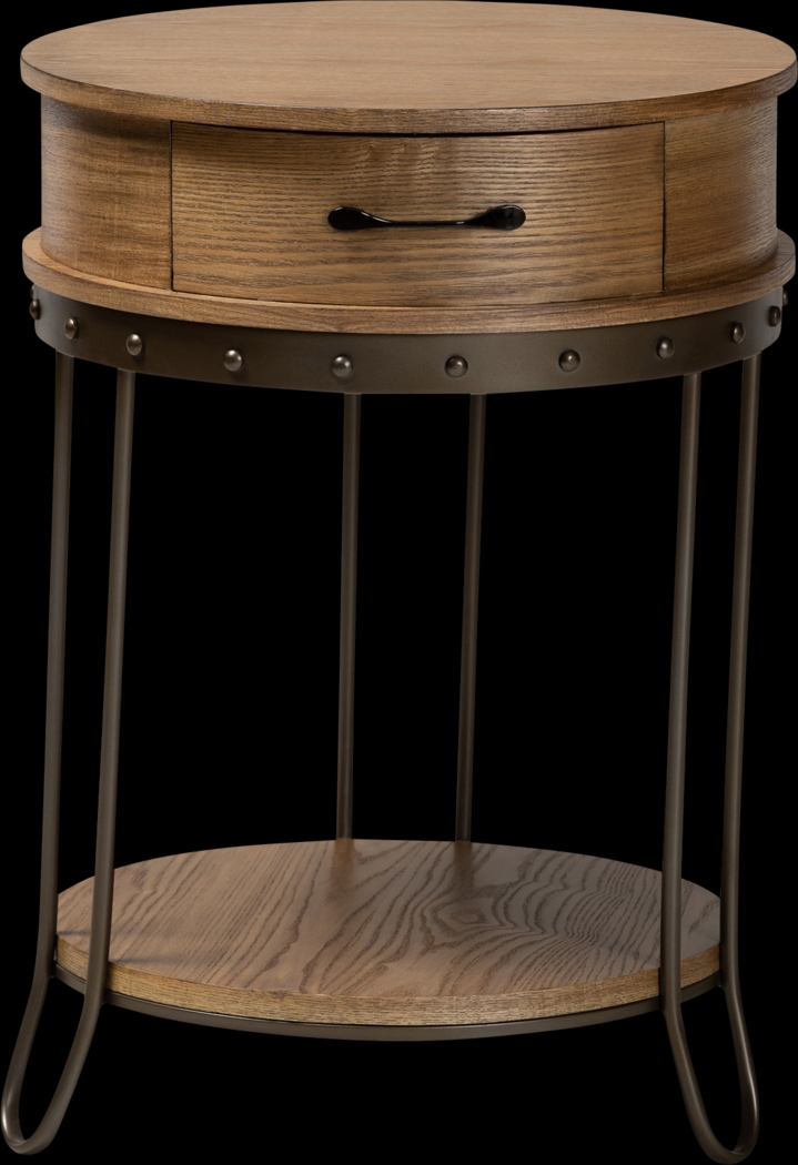 Wilfert Brown End Table - Thumbnail - Image 3