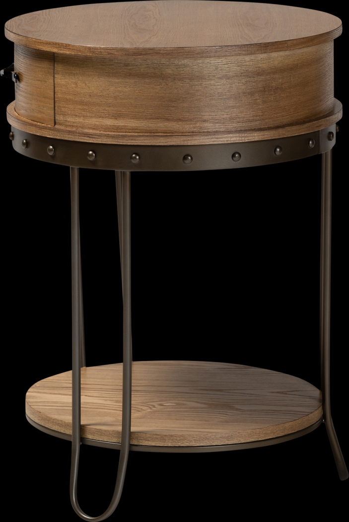 Wilfert Brown End Table - Thumbnail - Image 4
