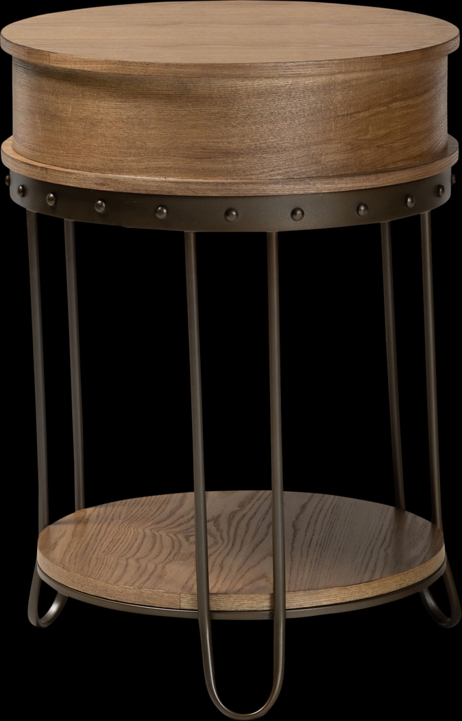 Wilfert Brown End Table - Thumbnail - Image 5