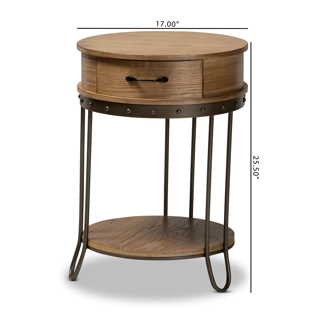 Wilfert Brown End Table - Thumbnail - Image 10