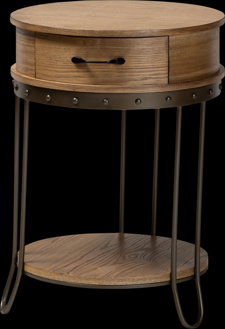 Wilfert Brown End Table - Thumbnail - Image 1