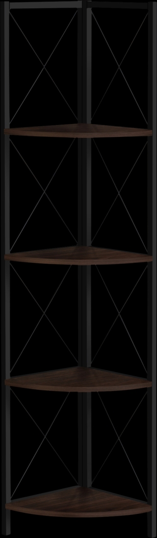 Wilford Espresso Bookcase - Thumbnail - Image 1